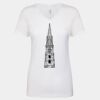 Next Level The Ideal V T-Shirt Thumbnail