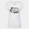 Next Level The Ideal V T-Shirt Thumbnail