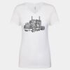 Next Level The Ideal V T-Shirt Thumbnail