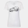 Next Level The Ideal V T-Shirt Thumbnail