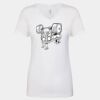 Next Level The Ideal V T-Shirt Thumbnail