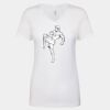 Next Level The Ideal V T-Shirt Thumbnail