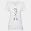 Next Level The Ideal V T-Shirt Thumbnail