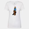 Next Level The Ideal V T-Shirt Thumbnail