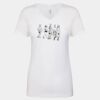 Next Level The Ideal V T-Shirt Thumbnail