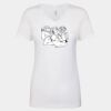 Next Level The Ideal V T-Shirt Thumbnail