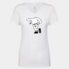 Next Level The Ideal V T-Shirt Thumbnail