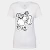 Next Level The Ideal V T-Shirt Thumbnail