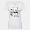 Next Level The Ideal V T-Shirt Thumbnail