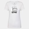 Next Level The Ideal V T-Shirt Thumbnail