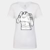 Next Level The Ideal V T-Shirt Thumbnail