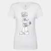 Next Level The Ideal V T-Shirt Thumbnail