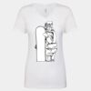 Next Level The Ideal V T-Shirt Thumbnail