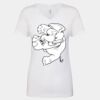 Next Level The Ideal V T-Shirt Thumbnail