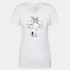 Next Level The Ideal V T-Shirt Thumbnail