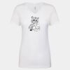 Next Level The Ideal V T-Shirt Thumbnail