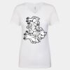 Next Level The Ideal V T-Shirt Thumbnail