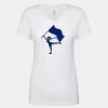 Next Level The Ideal V T-Shirt Thumbnail