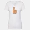 Next Level The Ideal V T-Shirt Thumbnail