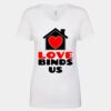 Next Level The Ideal V T-Shirt Thumbnail