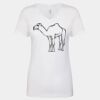 Next Level The Ideal V T-Shirt Thumbnail