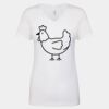 Next Level The Ideal V T-Shirt Thumbnail