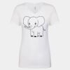 Next Level The Ideal V T-Shirt Thumbnail