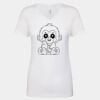 Next Level The Ideal V T-Shirt Thumbnail