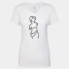Next Level The Ideal V T-Shirt Thumbnail