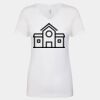 Next Level The Ideal V T-Shirt Thumbnail