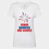 Next Level The Ideal V T-Shirt Thumbnail